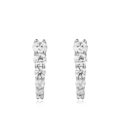  Dusk Divas - Silver / Rhodium plated - Zirconia